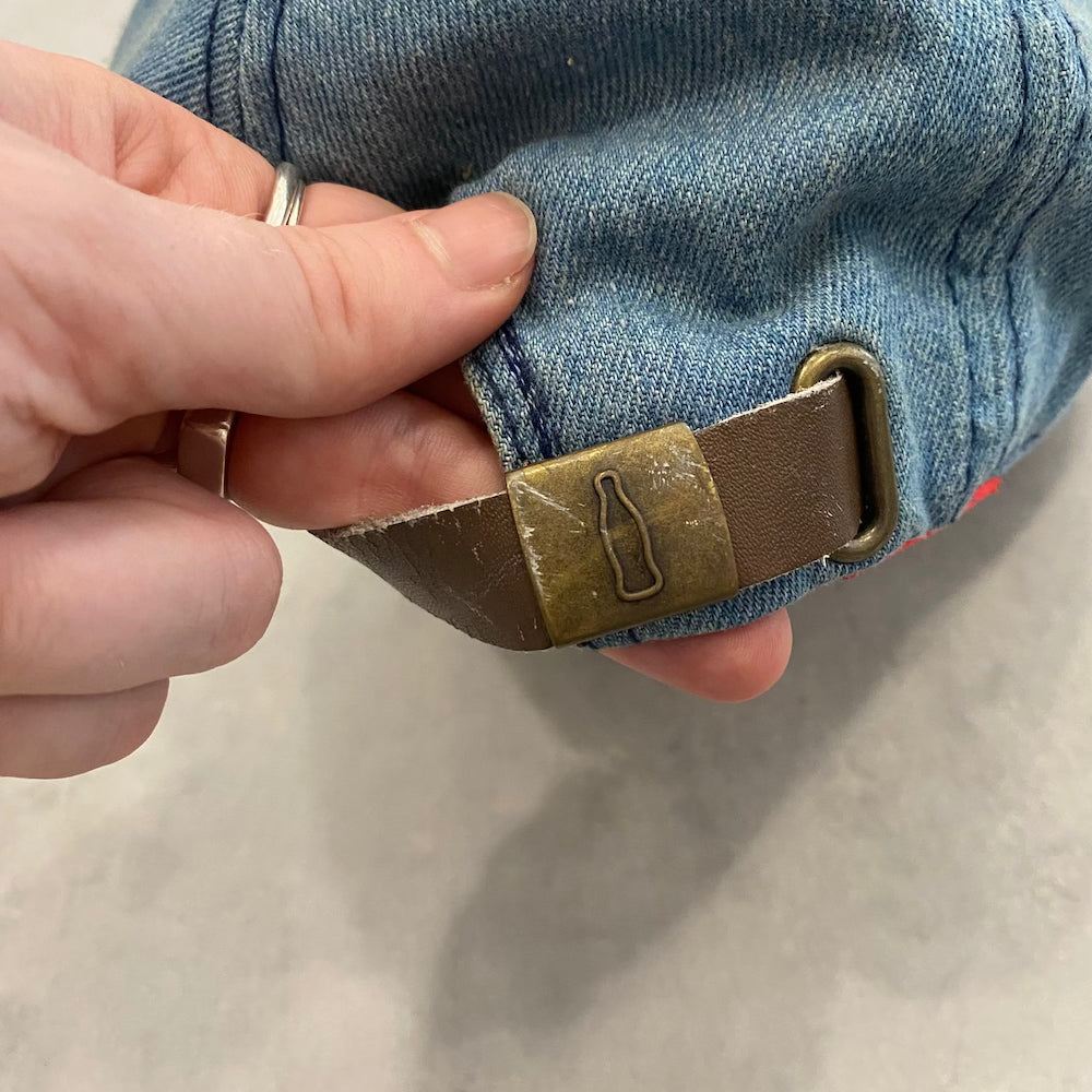 Coca-Cola Vintage Denim/Suede Cap