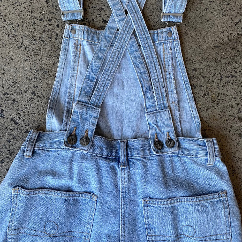 Ragazza Removable Bib Denim Short Overalls/Shorts
