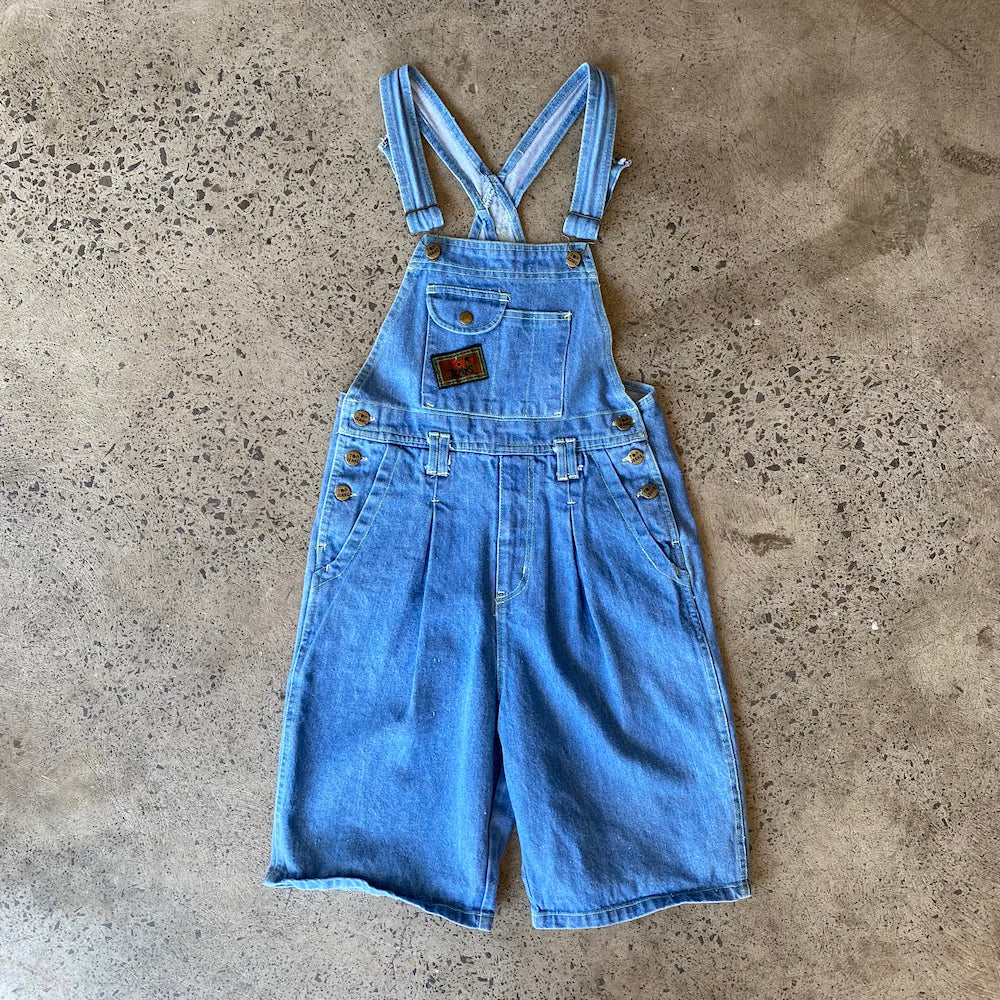 Top Jeans Vintage Short Denim Overalls