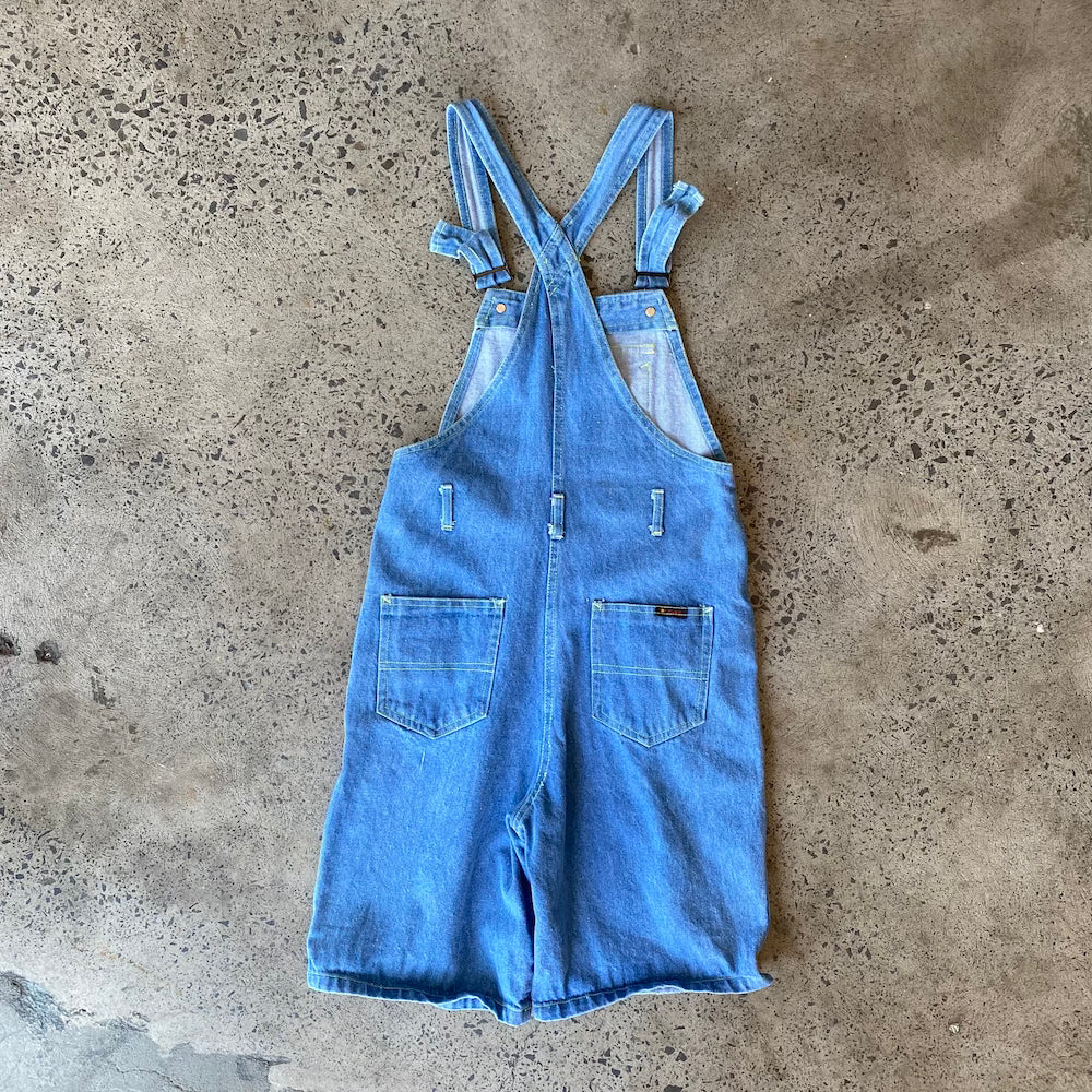 Top Jeans Vintage Short Denim Overalls