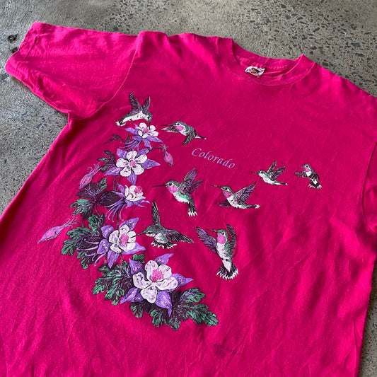 Colorado Birds & Flowers 1994 T-shirt