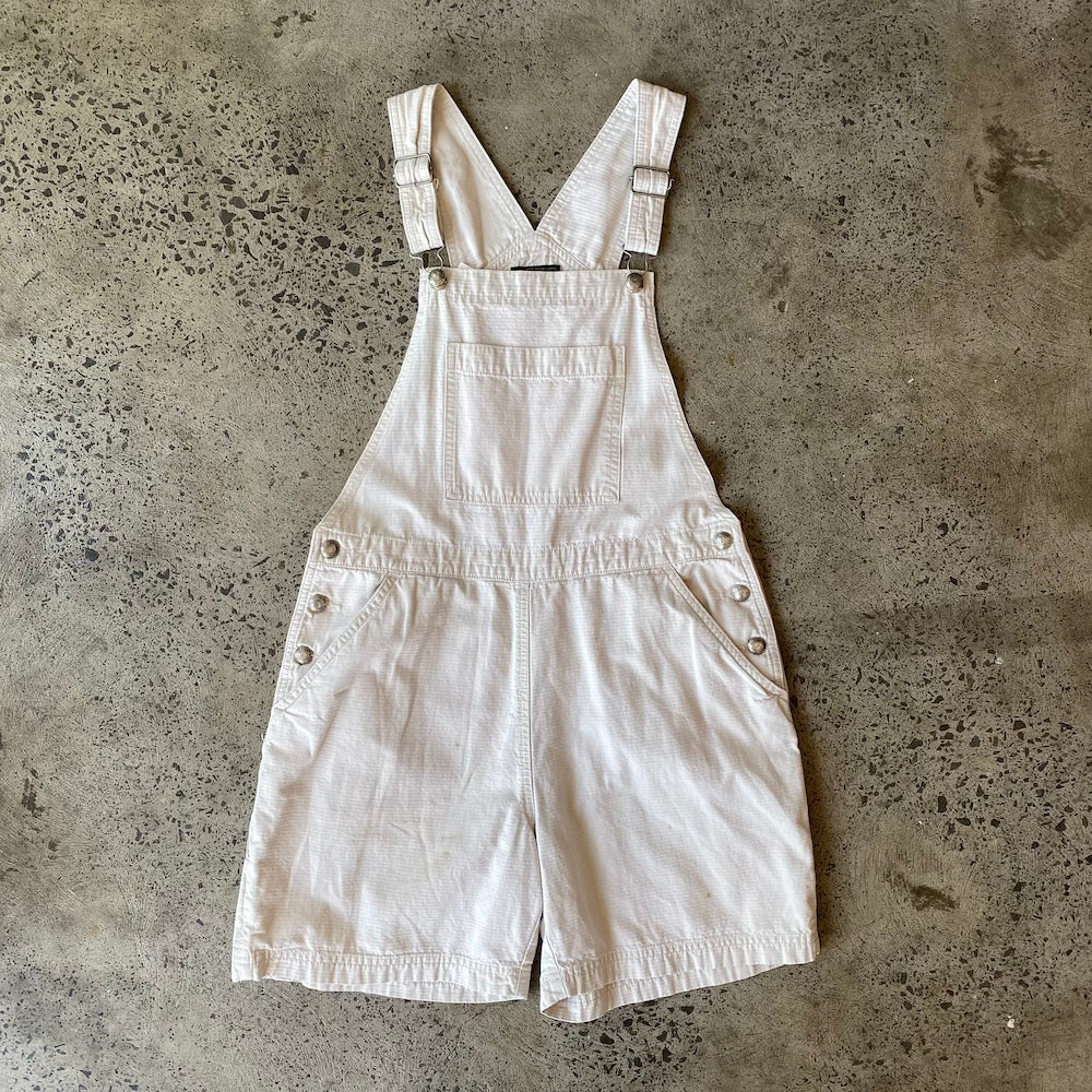 Woolrich Waffle Beige Short Overalls