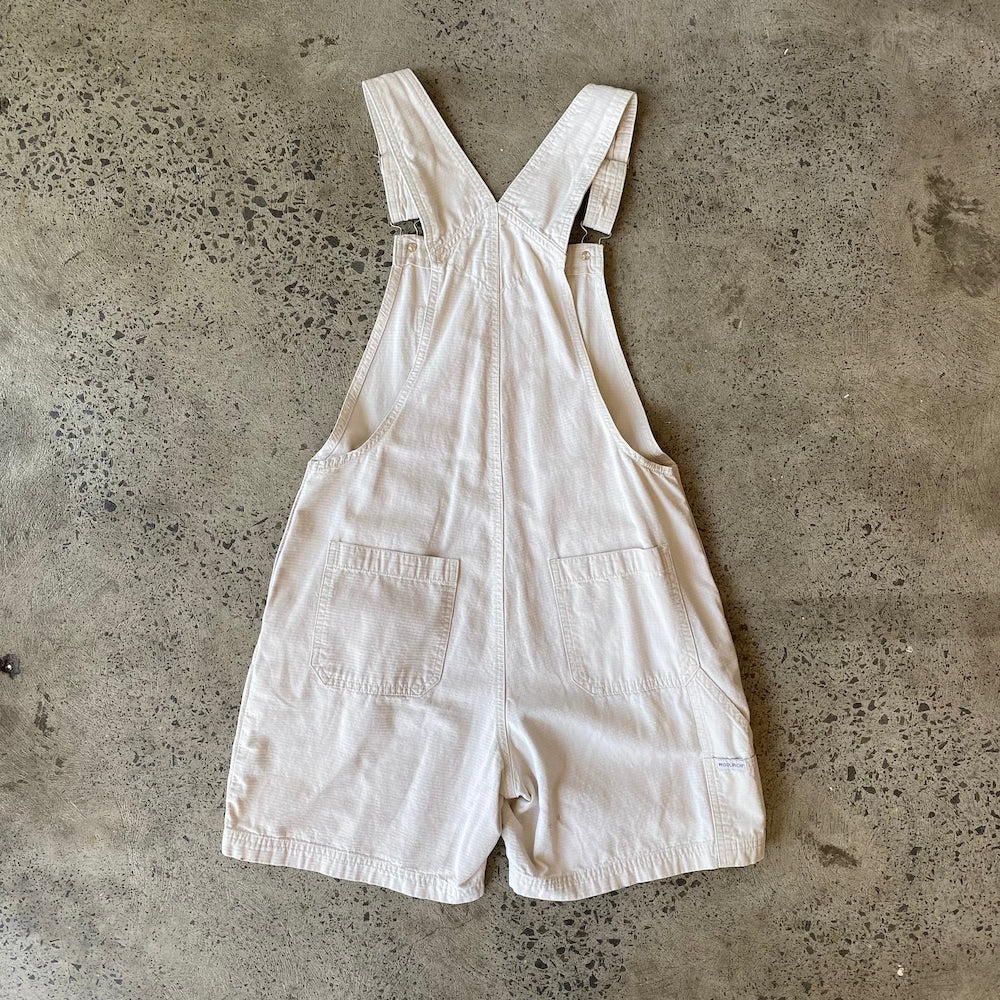 Woolrich Waffle Beige Short Overalls