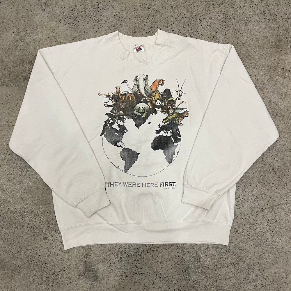 They Were Here First Vintage Sweater