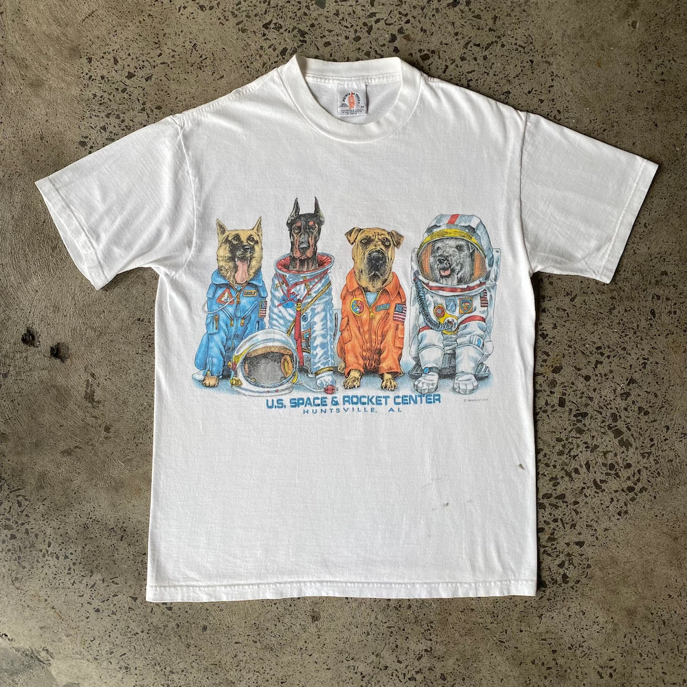 Dogs U.S Space & Rocket Center Vintage T-shirt