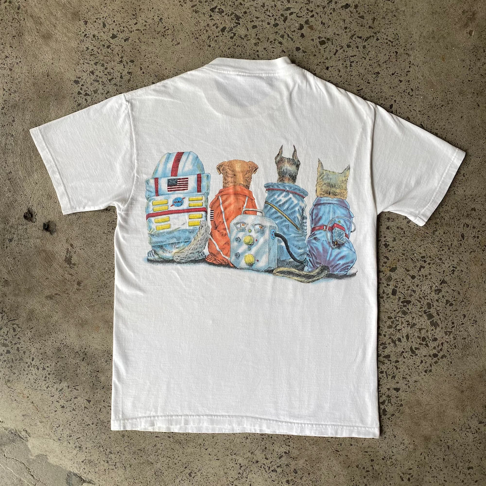 Dogs U.S Space & Rocket Center Vintage T-shirt