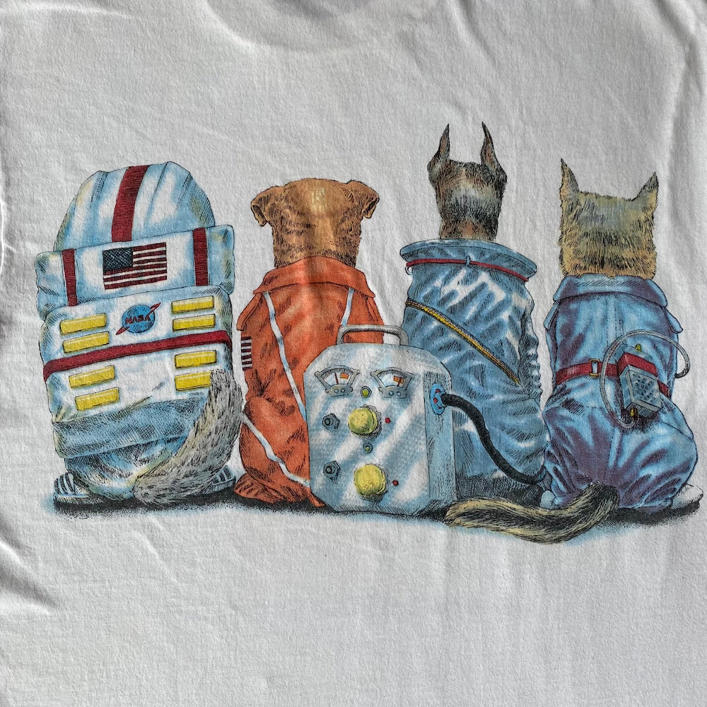 Dogs U.S Space & Rocket Center Vintage T-shirt