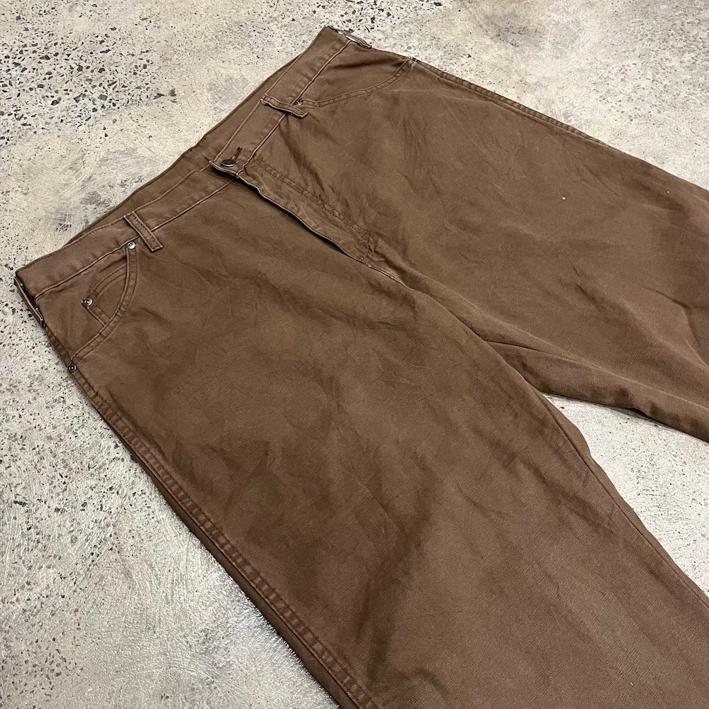 Dickies Brown Vintage Workwear Pants Size 38