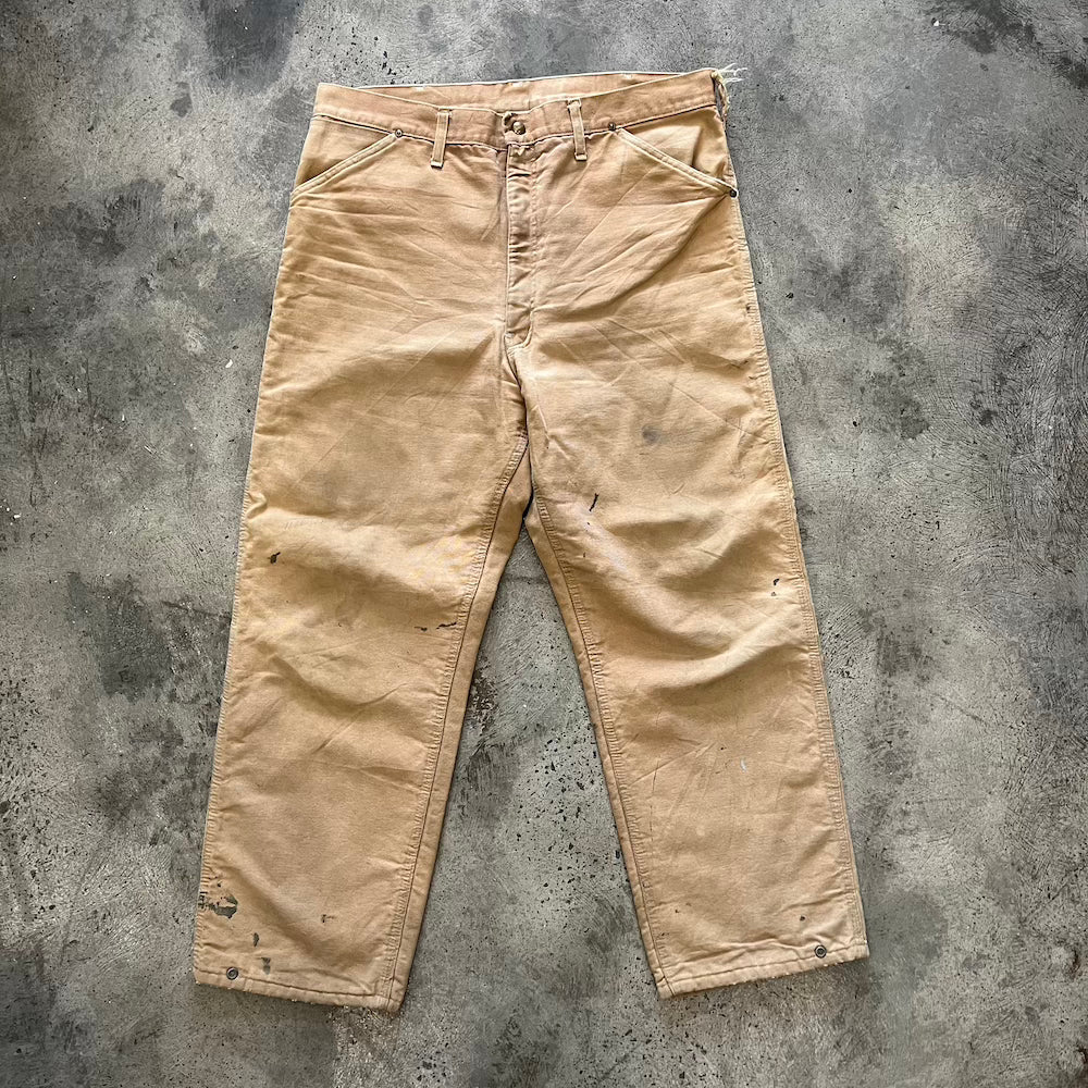 Vintage Carhartt Quilt Lined Carpenter Pants Sourced Vintage