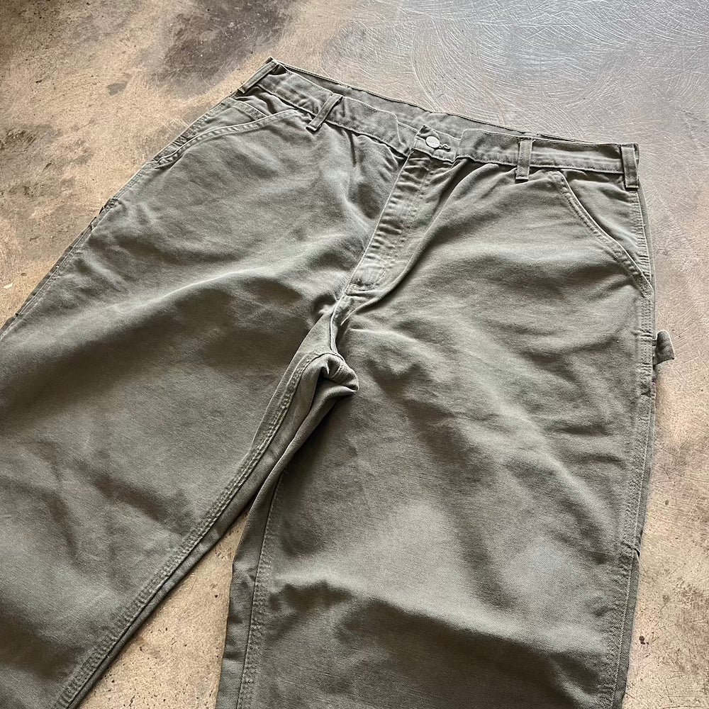 Vintage Carhartt Carpenter Pants Dark Green
