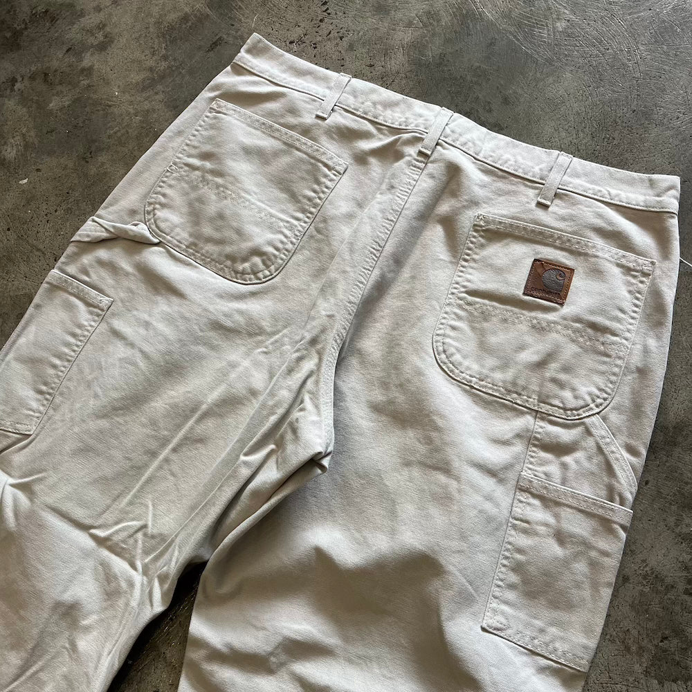 Vintage Carhartt Carpenter Pants Light Beige