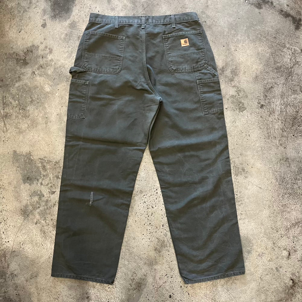 Vintage Carhartt Carpenter Pants Dark Green