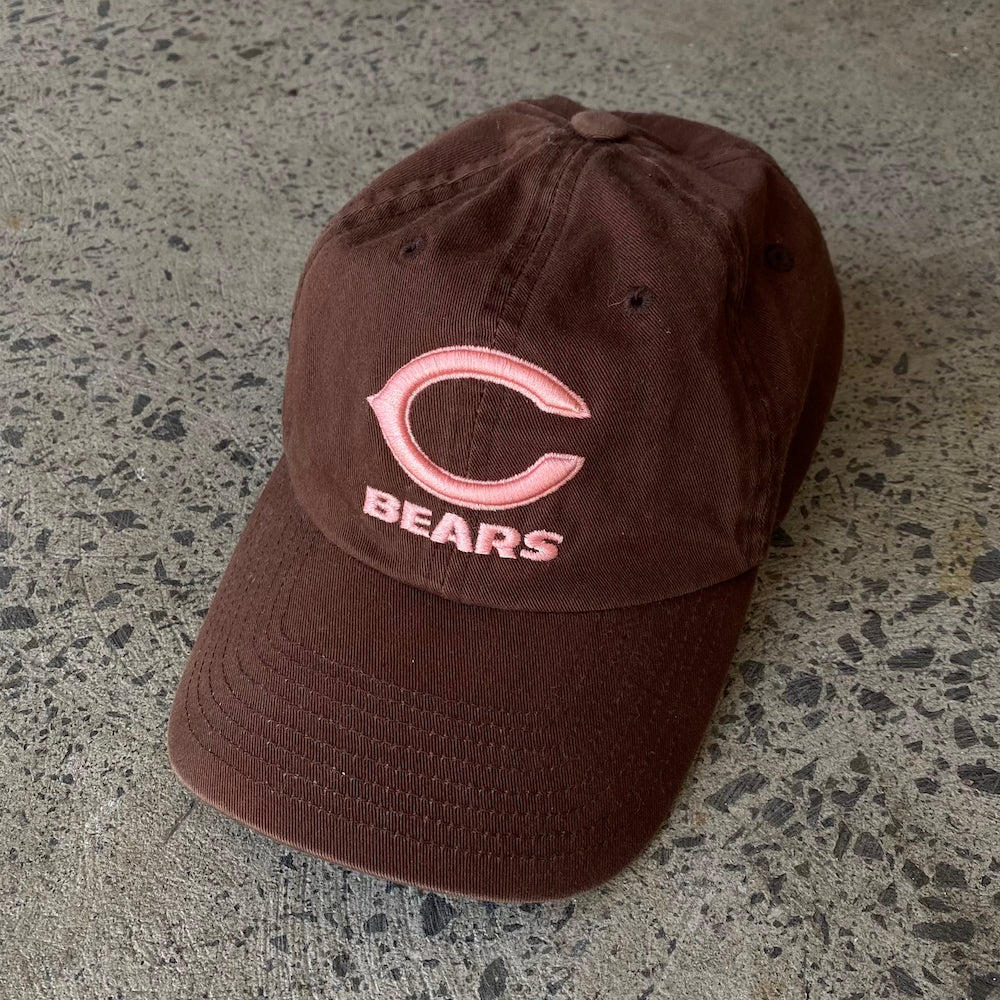 Chicago Bears Brown & Pink Gingham Cap