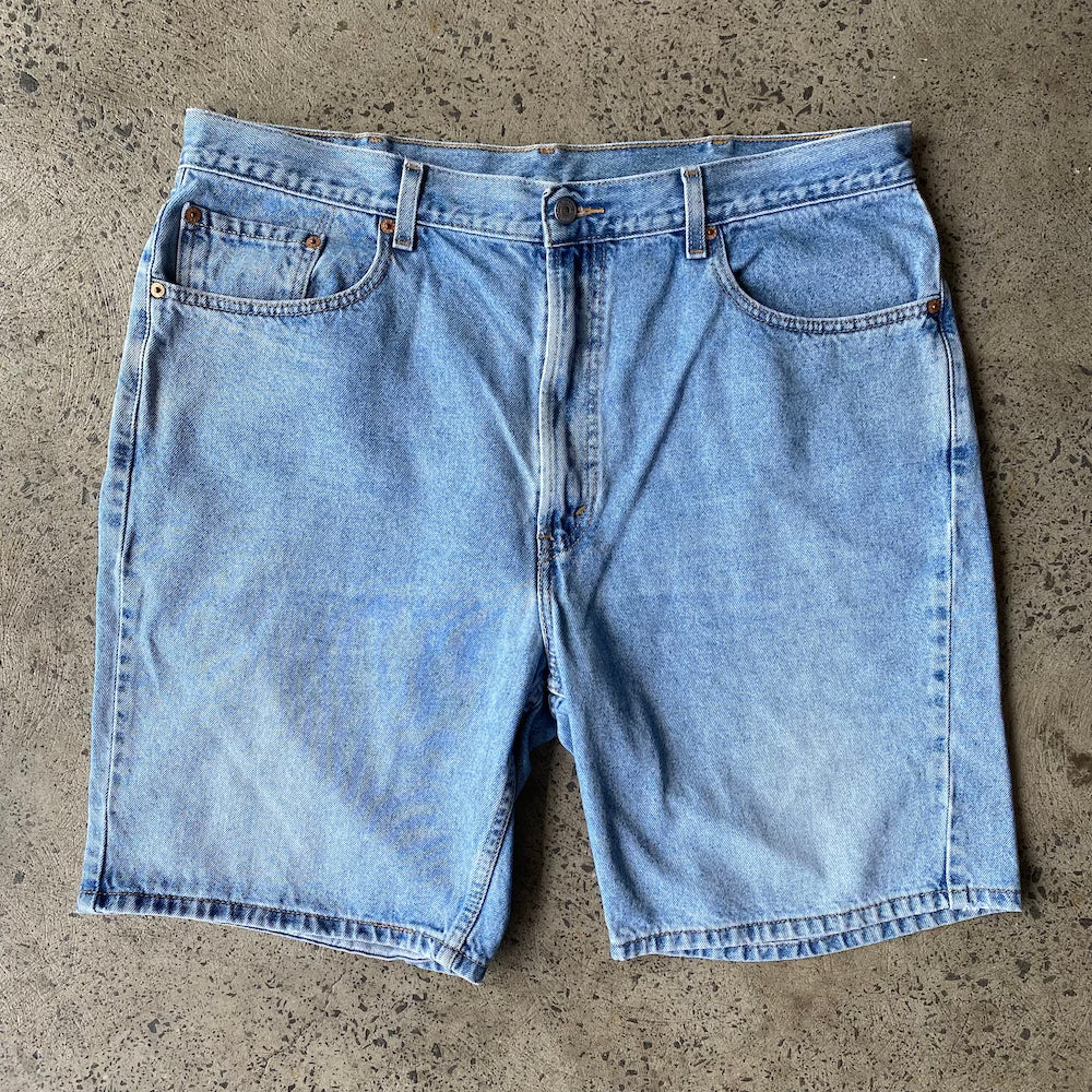 Levi's 505 38" Blue Denim Shorts Jorts