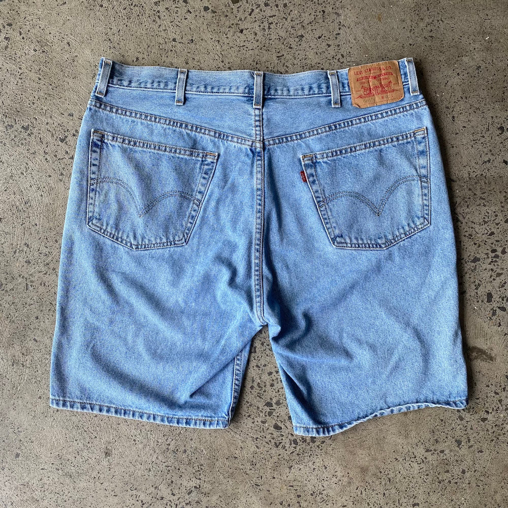 Levi's 505 38" Blue Denim Shorts Jorts