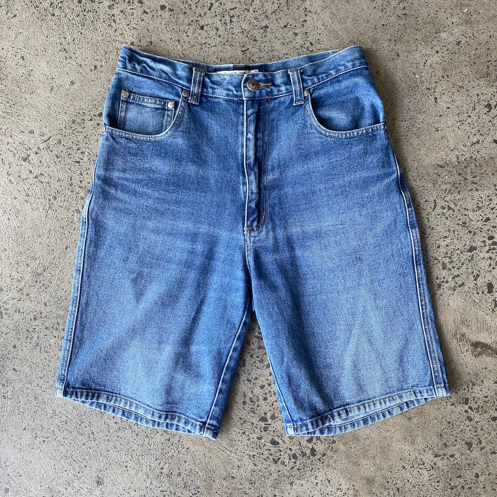 Fuse Jeans 28" Blue Denim Shorts Jorts