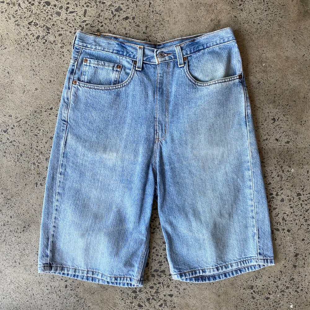 Levi's 32" Blue Denim Shorts Jorts