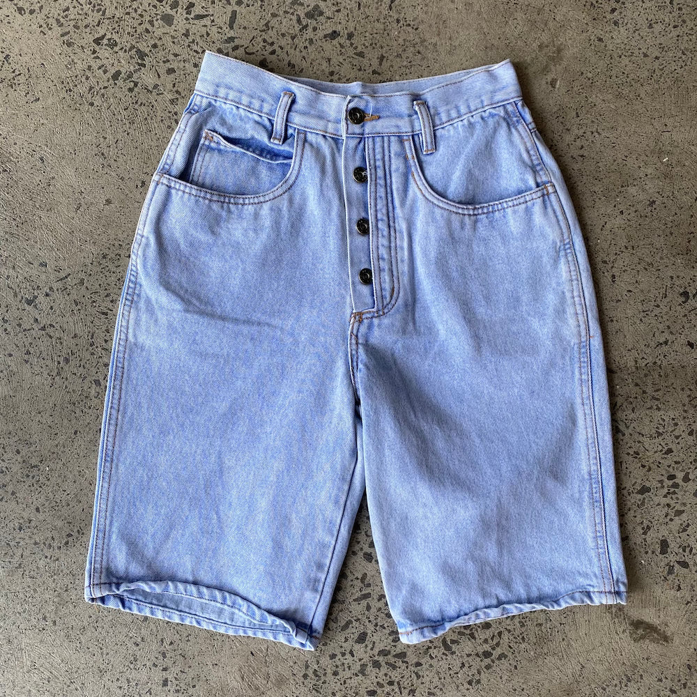 Rio Jeans 26" Button Fly Denim Shorts Jorts