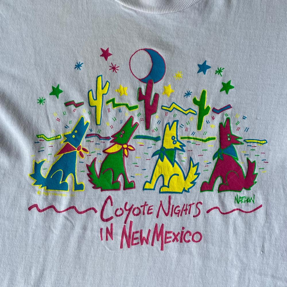 Coyote Nights, New Mexico Vintage T-Shirt