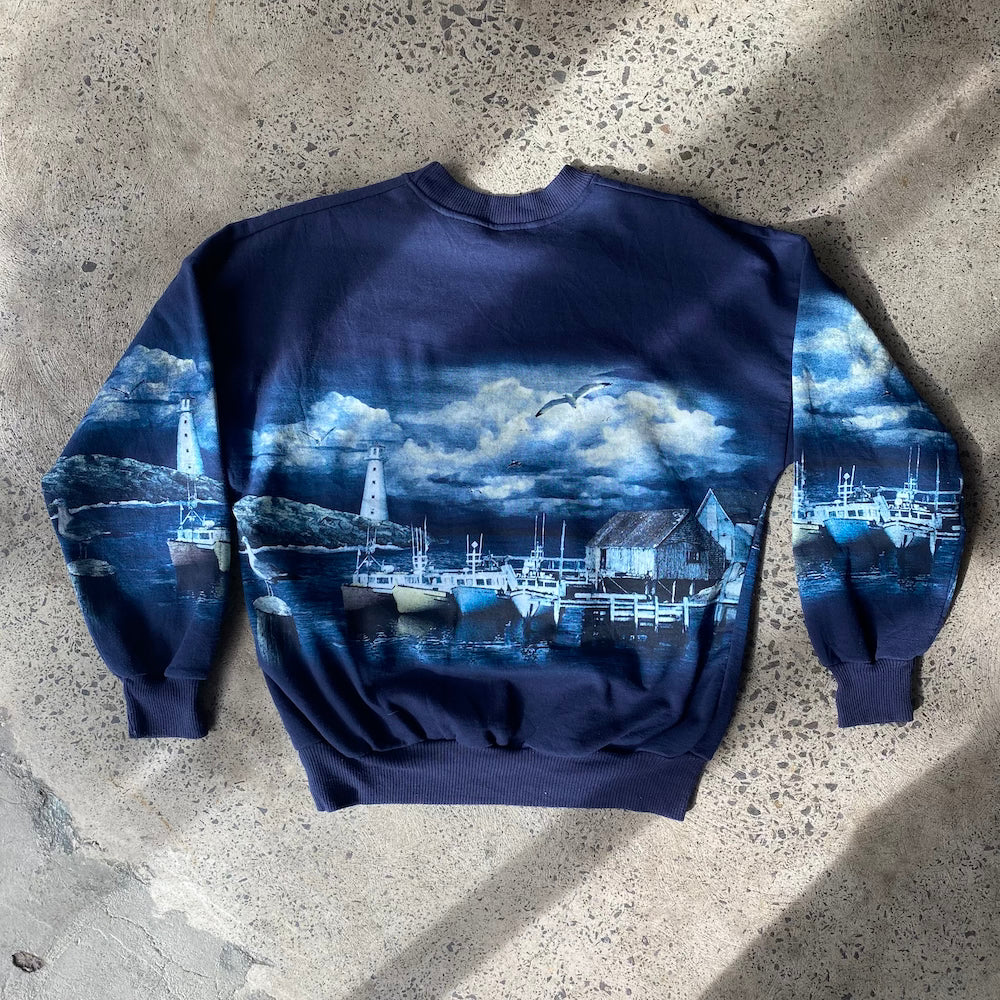 St. Andrews by-the-sea AOP Sweater