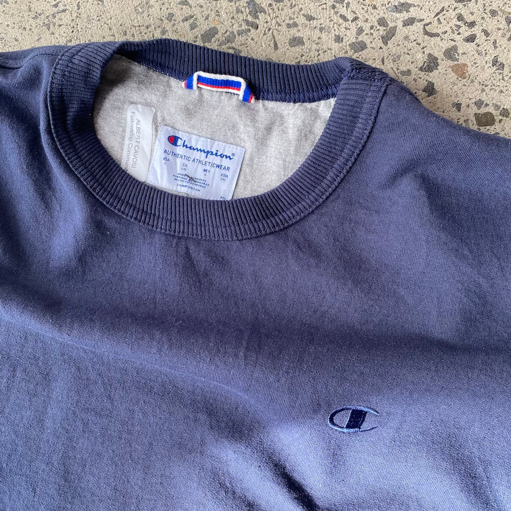 Navy Blue Champion Sweater
