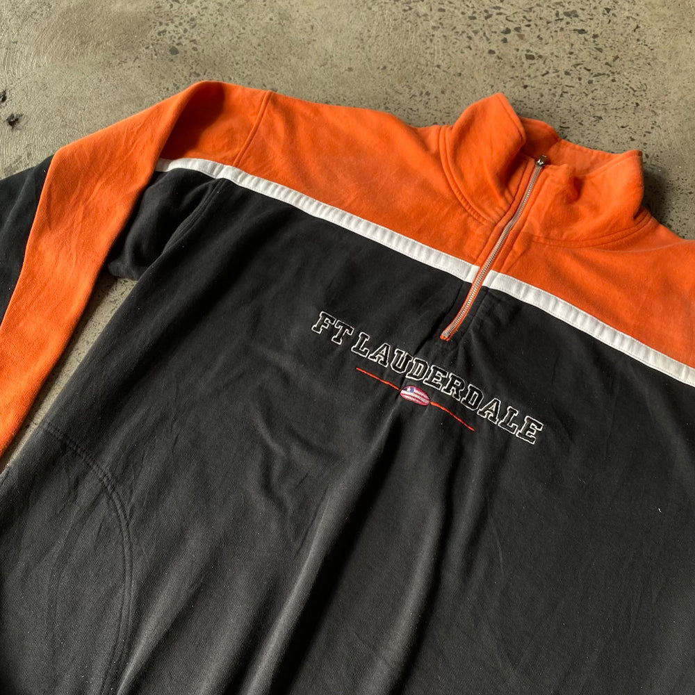 Ft. Lauderdale Vintage Quarter Zip Sweater