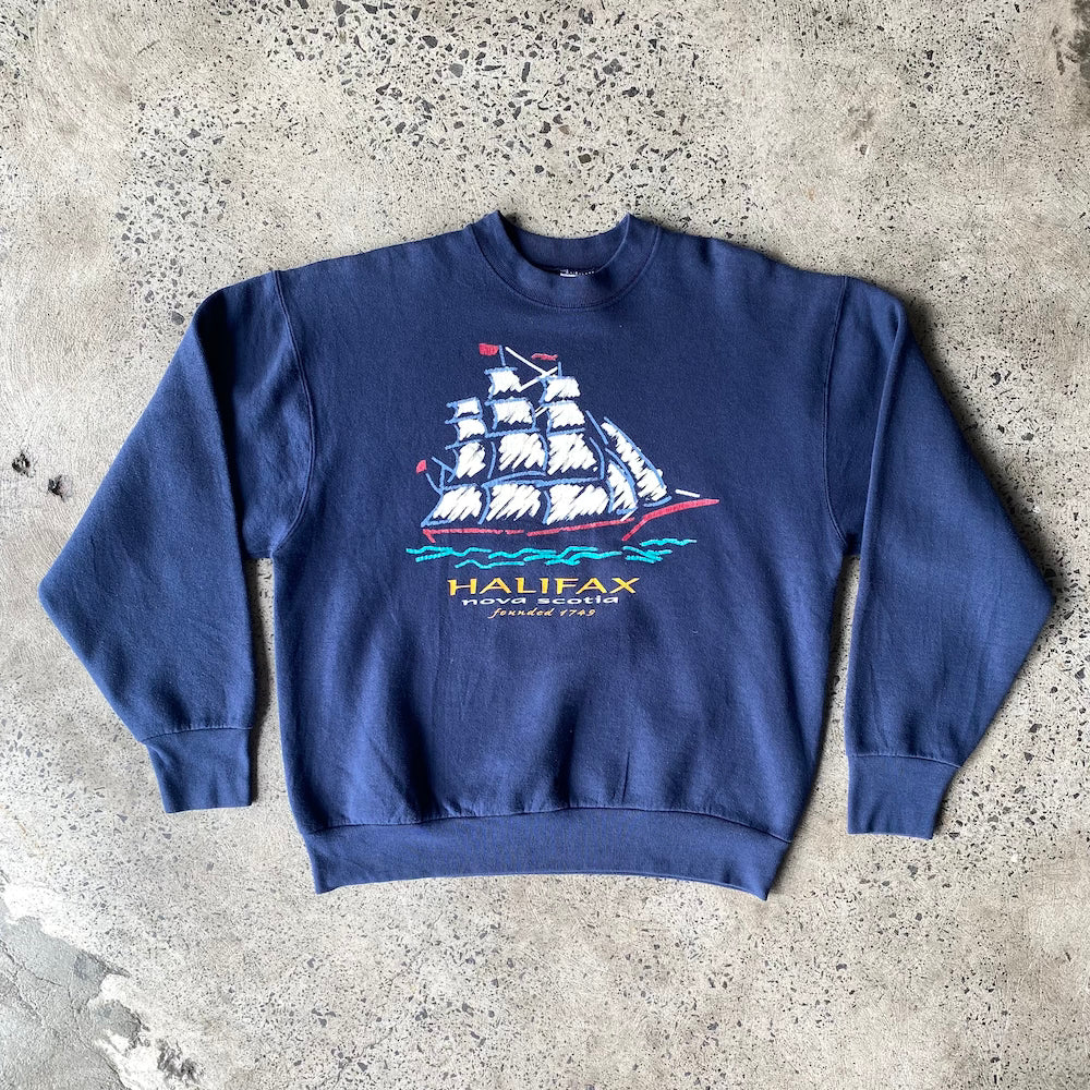 Halifax Nova Scotia Vintage Boat Sweater
