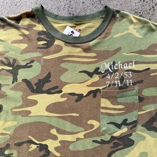 In Loving Memory of Michael Camo T-shirt