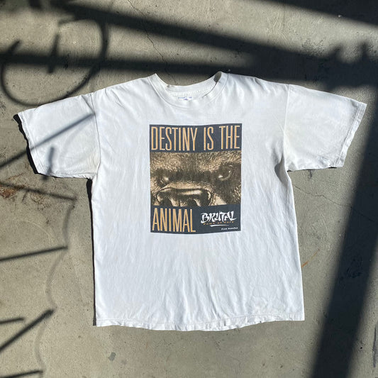 1990s Brutal Paws of Fury GameTek Vintage Video Game T-Shirt