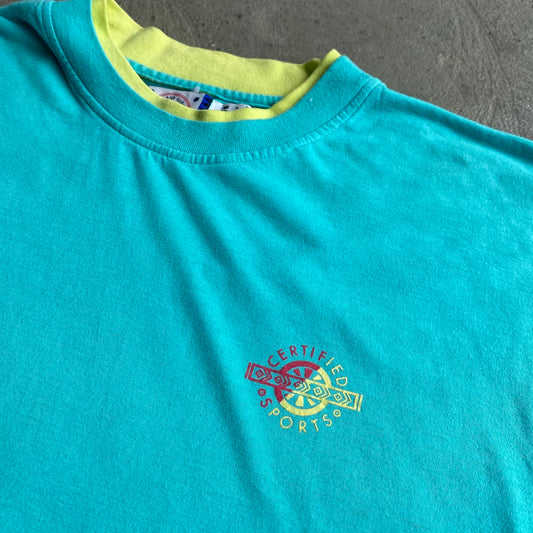 Certified Sports Vintage Teal T-Shirt