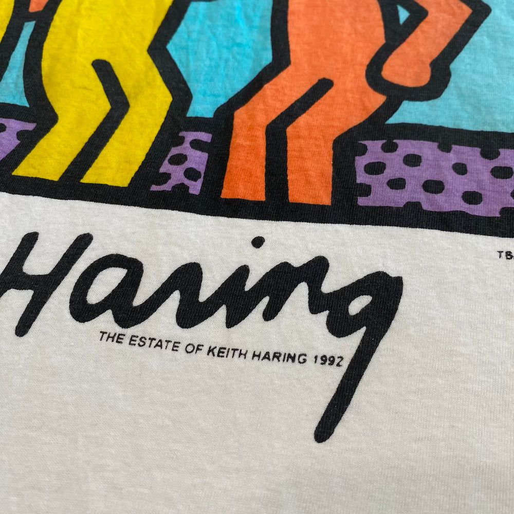 Keith Haring 1992 Best Buddies Vintage T-Shirt