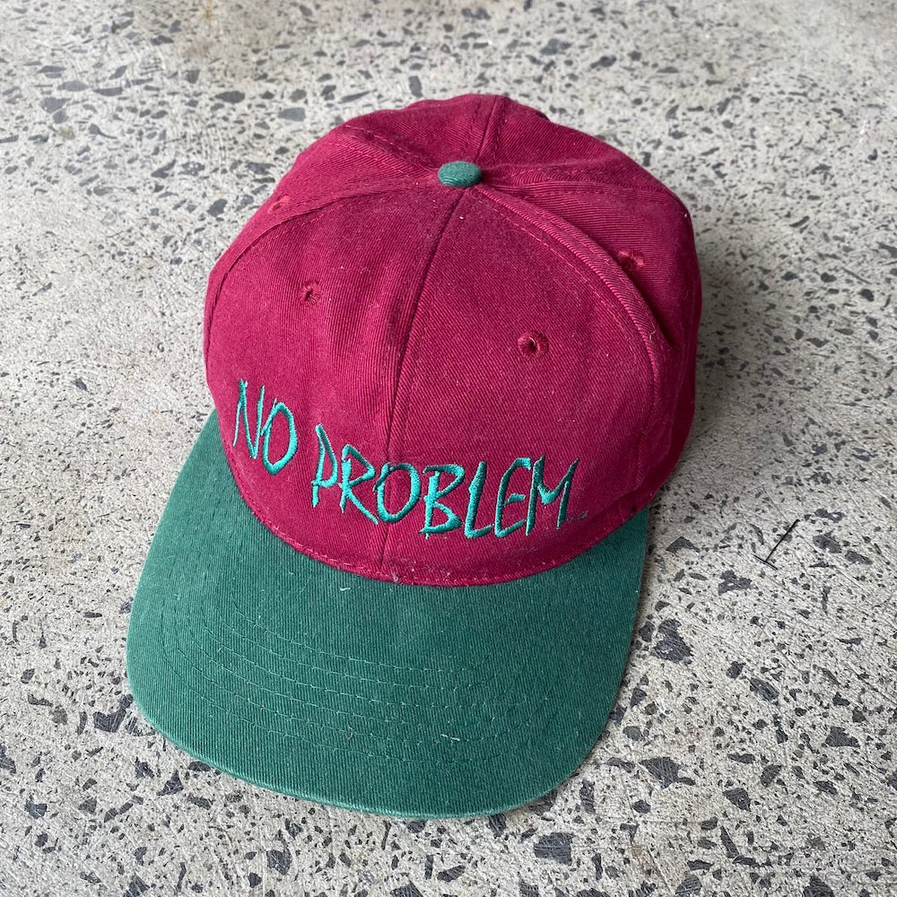 No Problem Maroon/Green