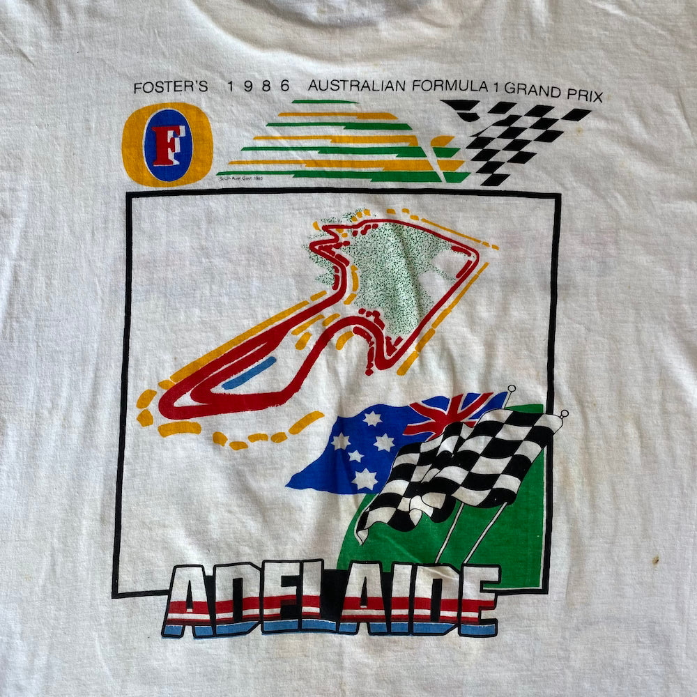 1986 Australian Formula 1 Grand Prix Vintage T-Shirt