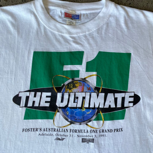 The Ultimate Foster's Australian F1 Grand Prix 1991 Vintage T-shirt
