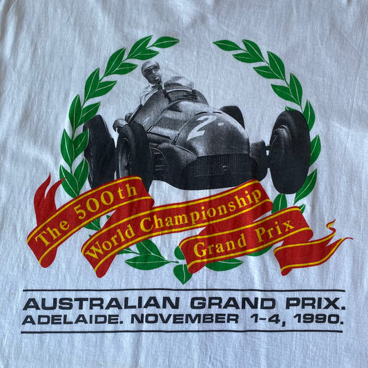 Australian 500th Grand Prix 1990 Vintage T-Shirt
