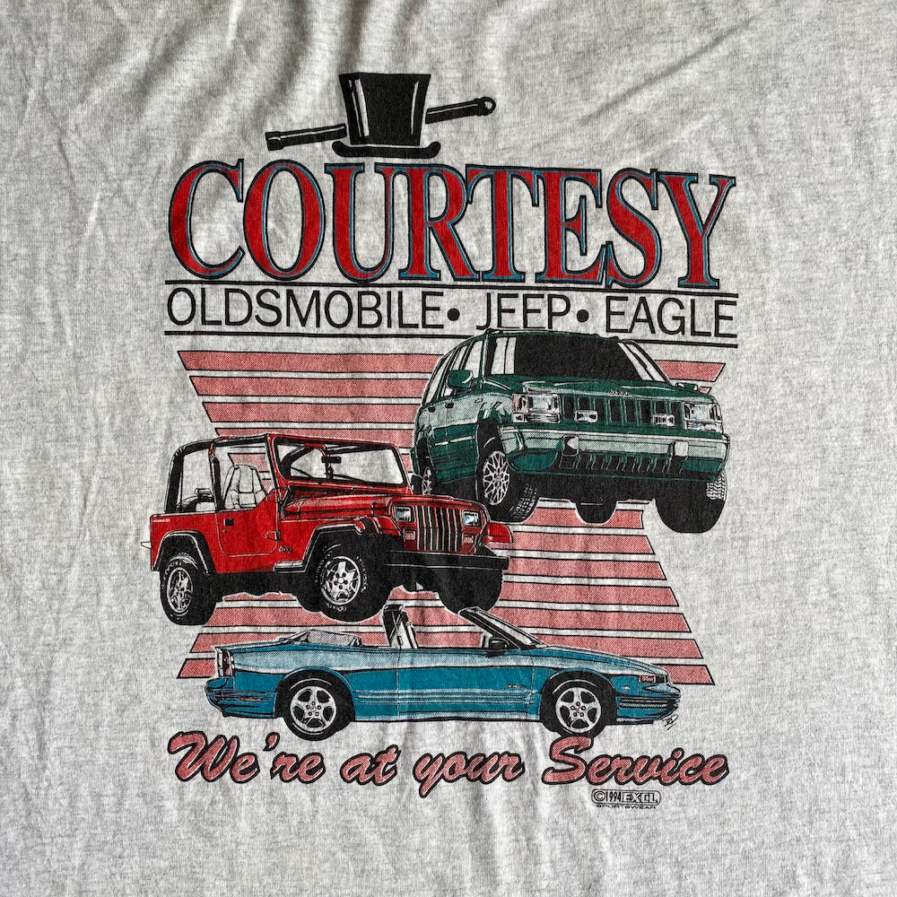 Courtesy Oldsmobile Jeep Eagle 1994 T-shirt