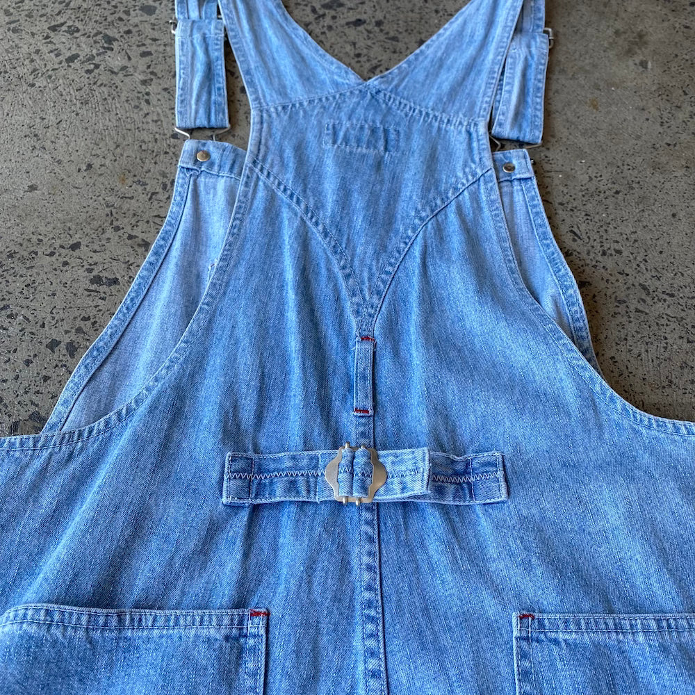 Limited Jeans Denim Blue Short Overalls