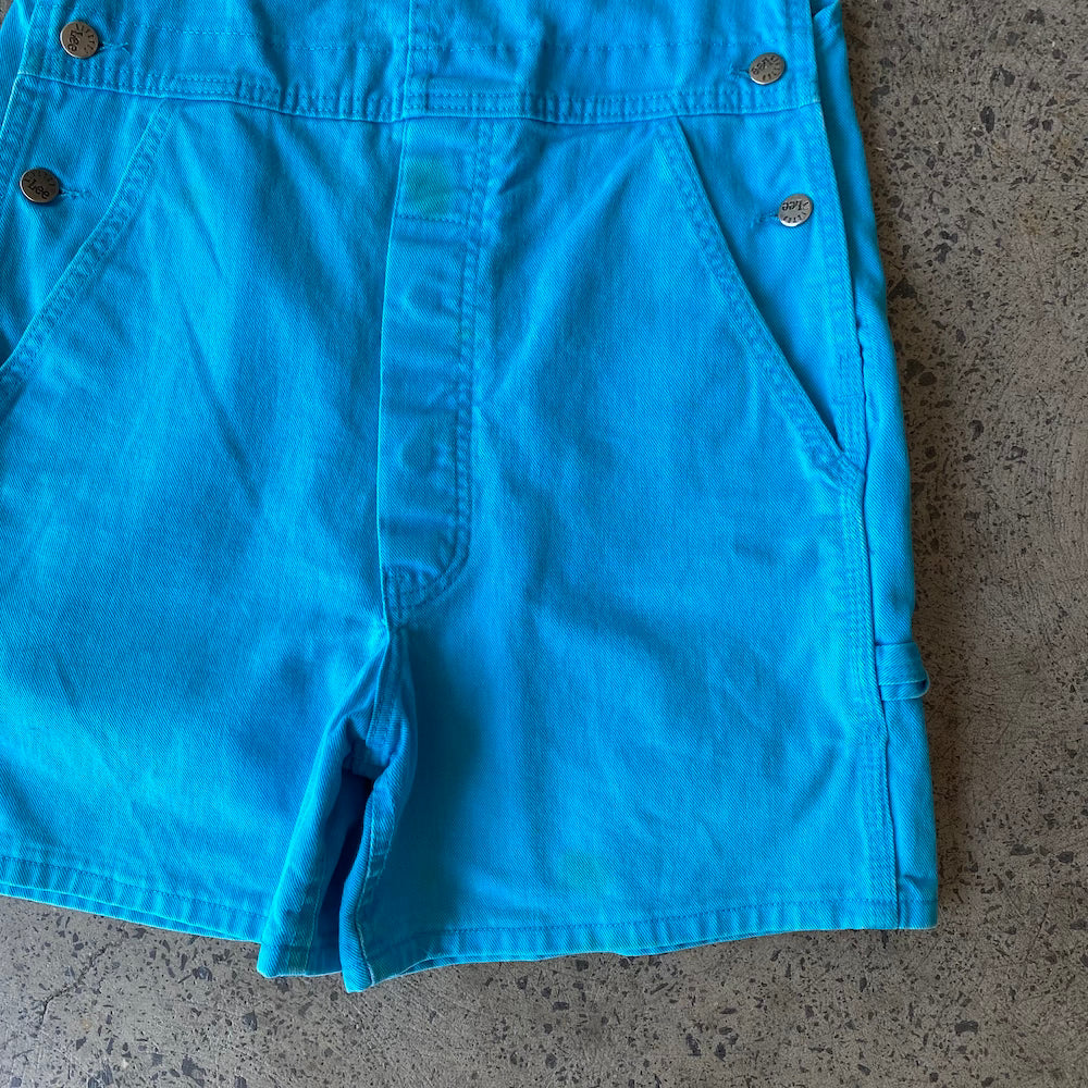 Lee Blue Short Overalls