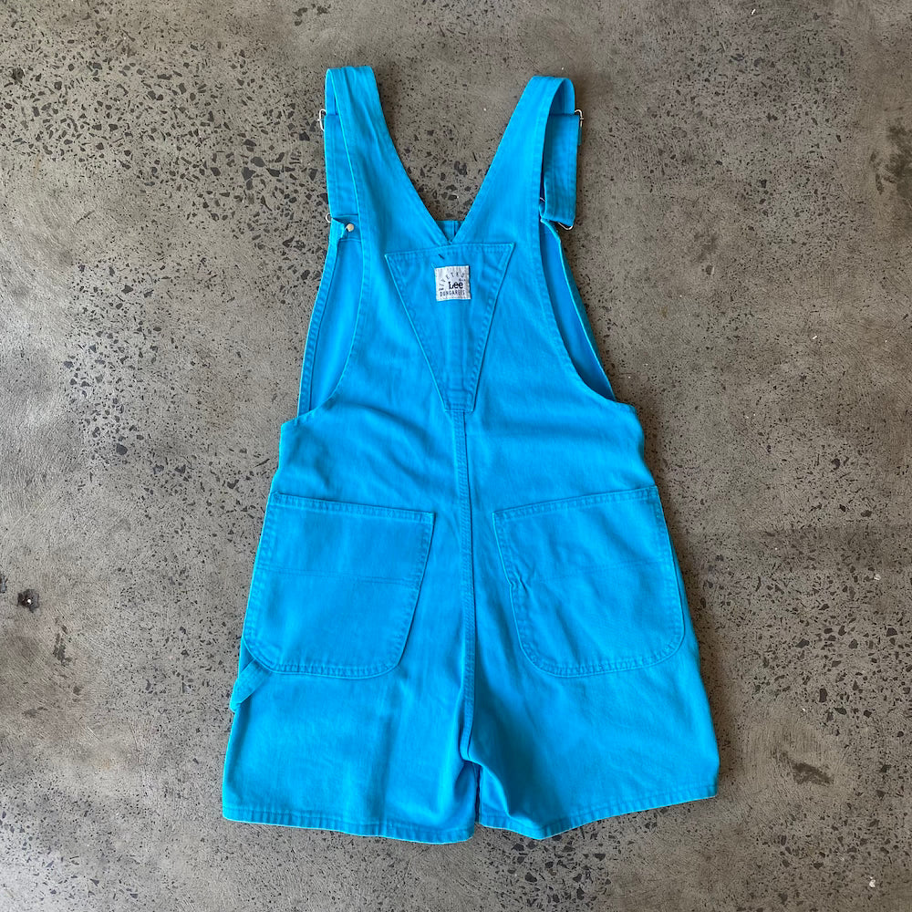 Lee Blue Short Overalls