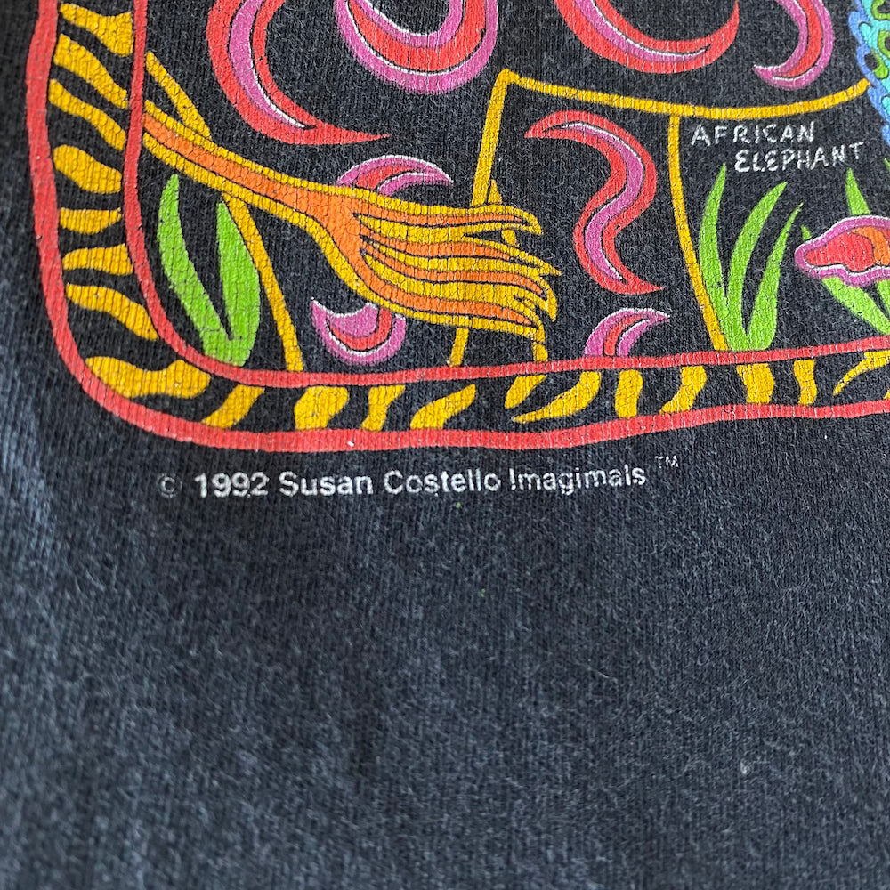 Endangered Species, San Fran Zoo - Susan Castello 1992 Vintage T-shirt