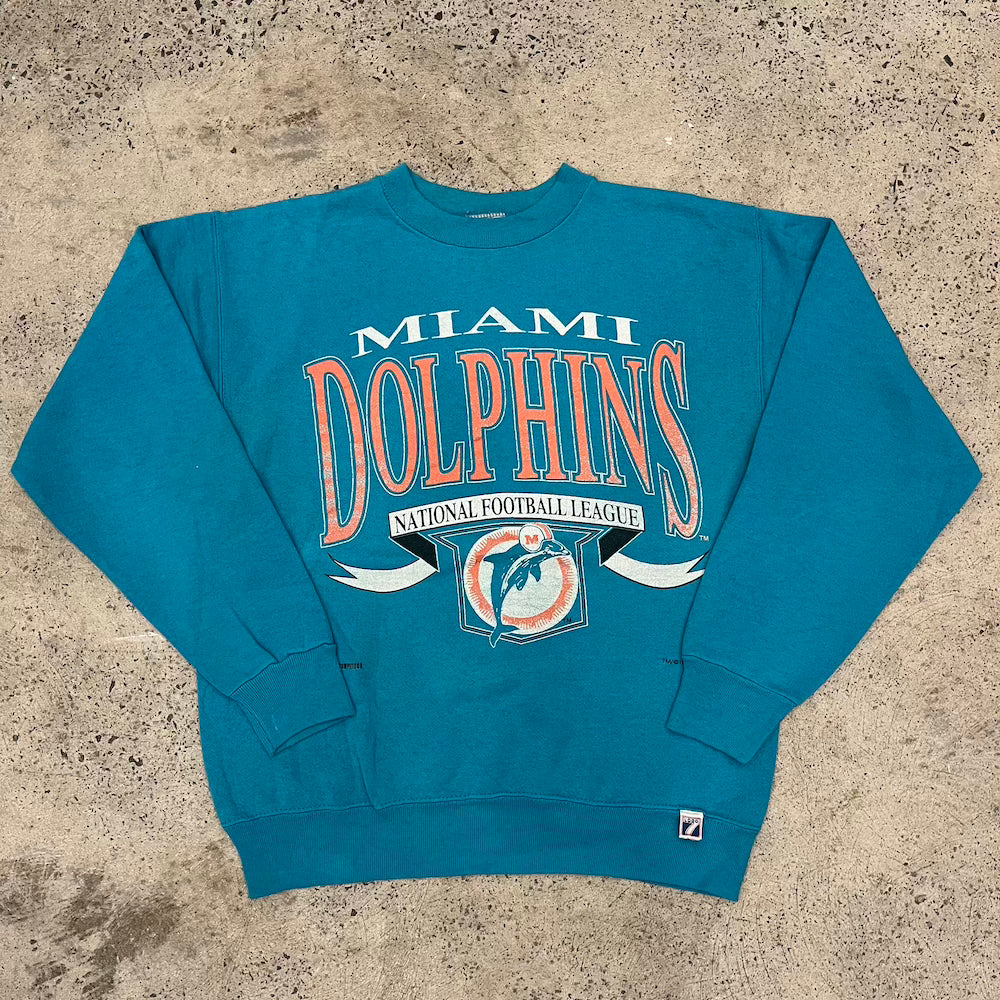 Miami Dolphins 1993 Logo 7 Vintage Sweater