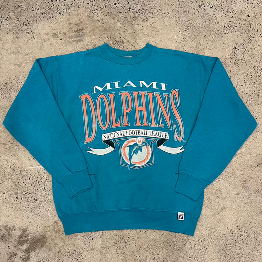 Miami Dolphins 1993 Logo 7 Vintage Sweater