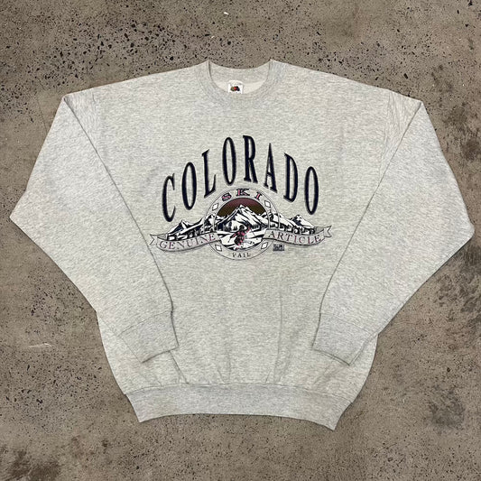 Colorado Ski 1993 Vintage Sweater