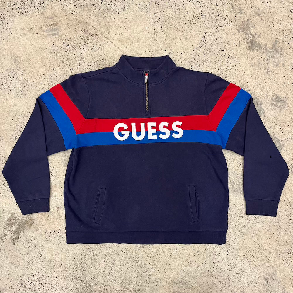 Vintage Guess Quarter Zip