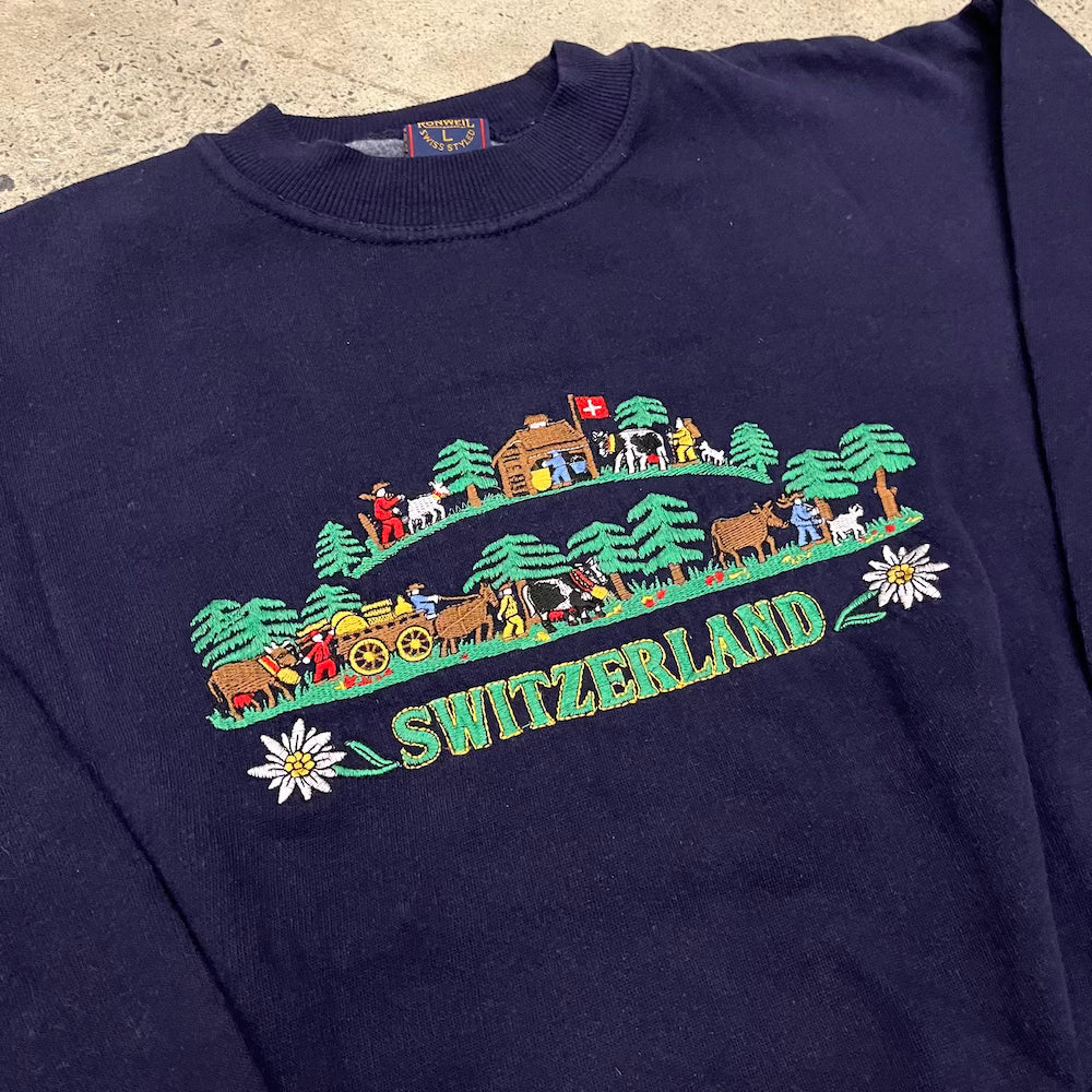 Switzerland Vintage Sweater