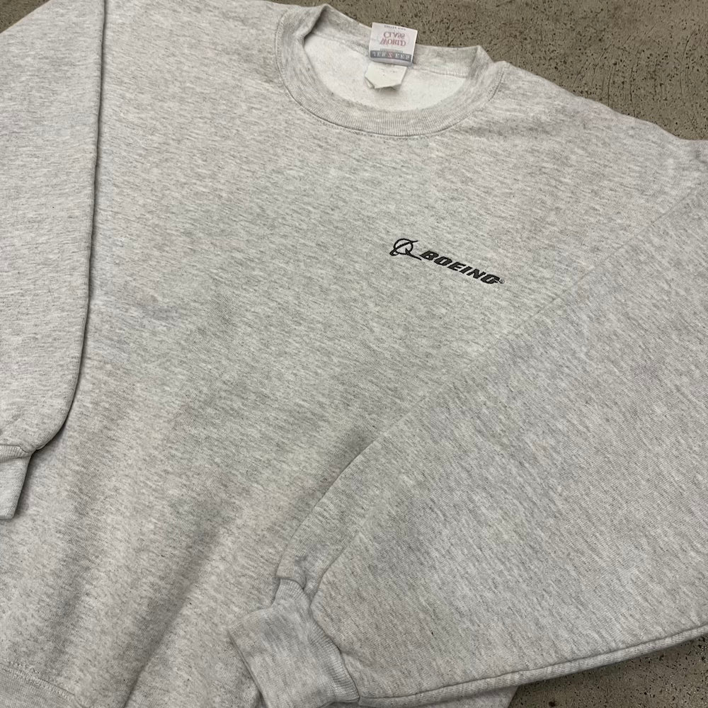 Boeing Embroidered Vintage Sweater