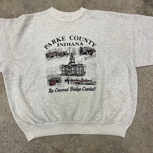 Parke County Indiana Vintage Sweater