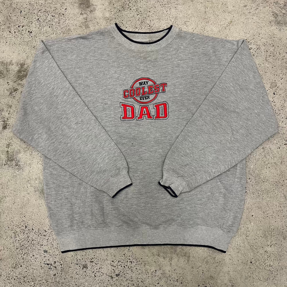 Coolest Dad vintage Sweater