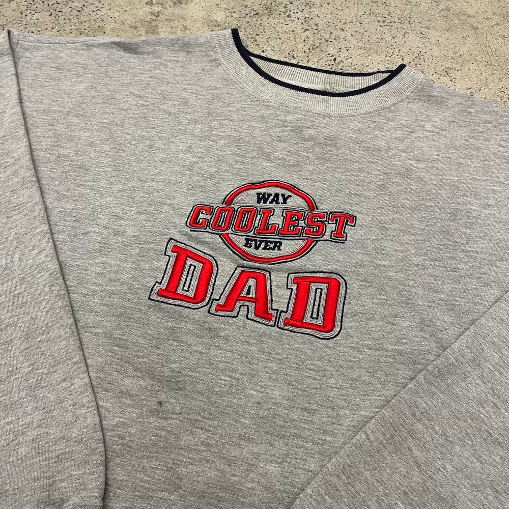 Coolest Dad vintage Sweater