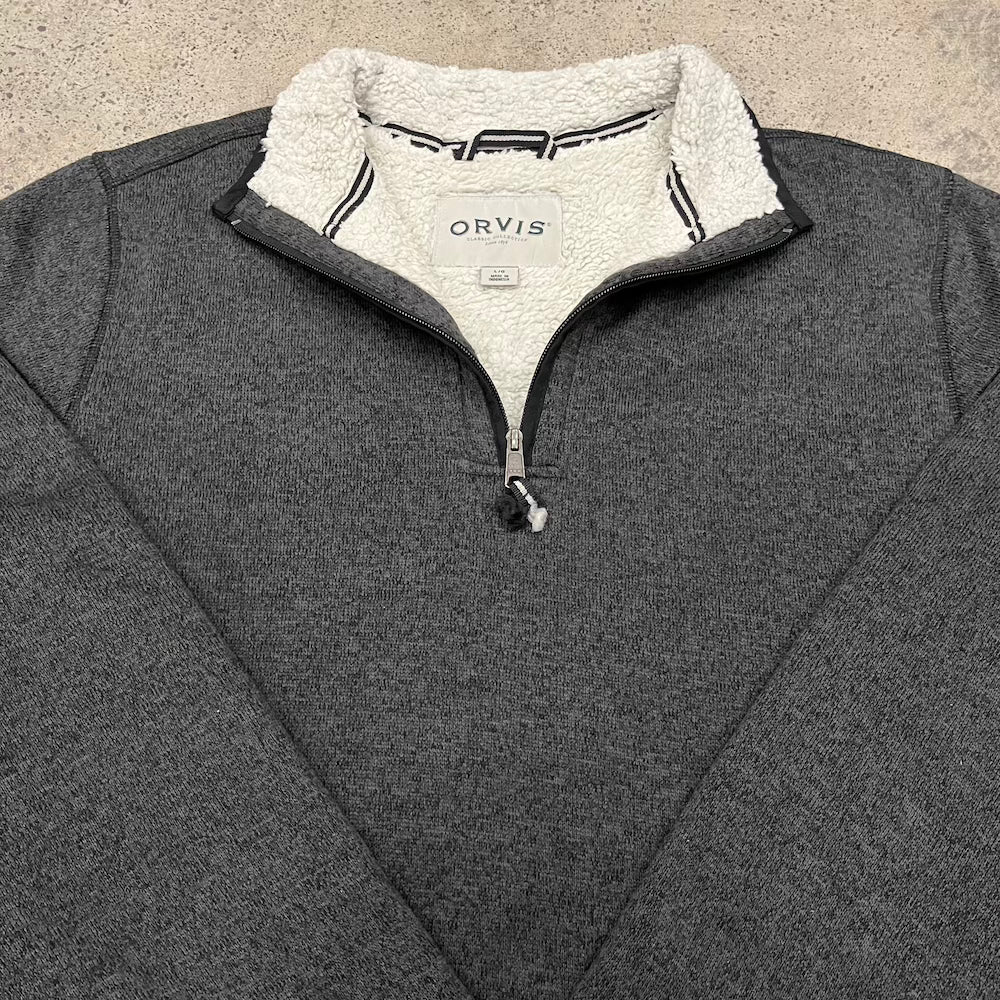 Orvis Sherpa Lined Quarter Zip